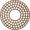 Ekena Millwork Fink Wood Fretwork Pierced Ceiling Medallion, Walnut, 28"OD x 10 1/8"ID x 3/8"T CMWP28X28X0375FFWA - alternate 4
